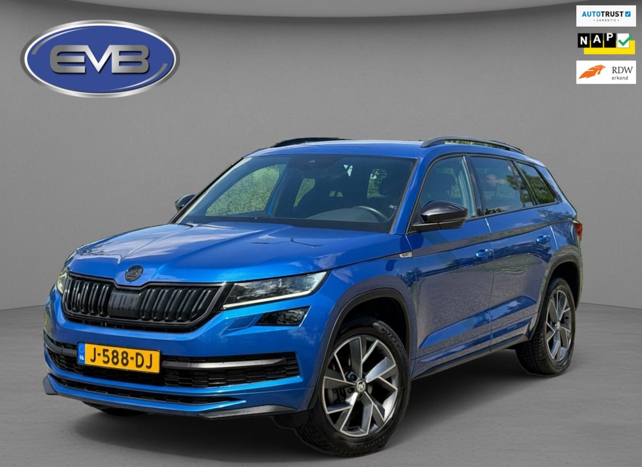 Skoda Kodiaq - 1.5 TSI Sportline Business 1.5 TSI Sportline Business, achteruitrijcamera, digitaal cockpit,stoelverwarming, trekhaak - AutoWereld.nl