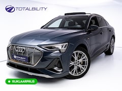 Audi e-tron Sportback - 55 quattro S-Line edition 95 kWh | Luchtvering | Panodak | Bang & Olufsen | Sportvelgen 10