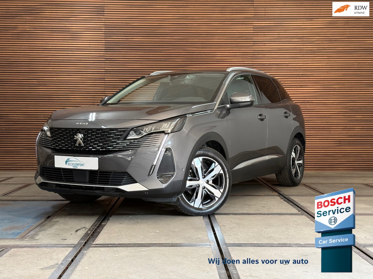 Peugeot 3008 - 1.2 PureTech Allure Pack | ACC | Keyless | Camera 180° | Trekhaak | Navi | Apple CarPlay & - AutoWereld.nl
