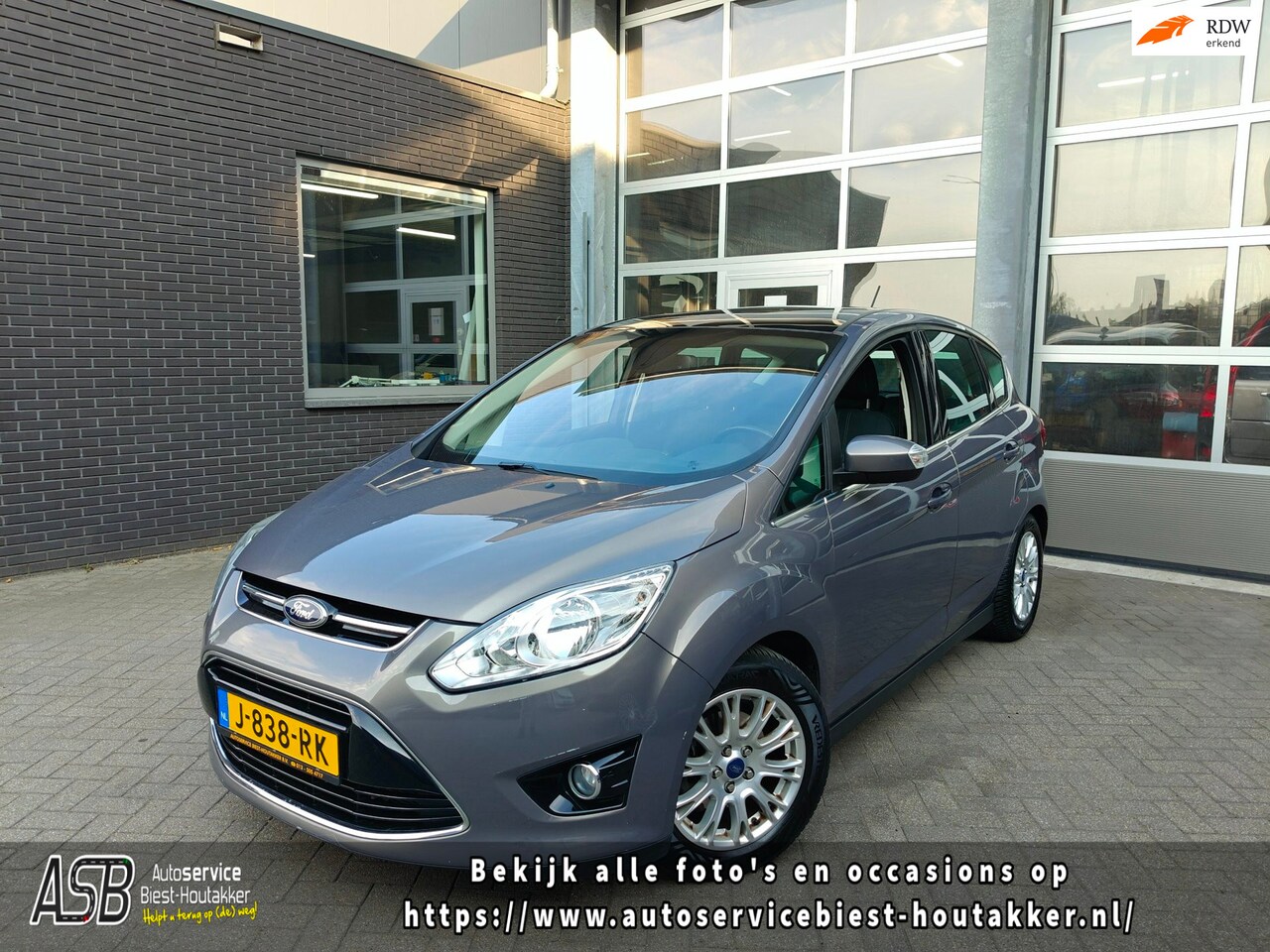 Ford C-Max - 1.0 Edition Plus | Trekhaak | Keyless | Airco | Cruise | Fullmap Navigatie | Panoramadak | - AutoWereld.nl