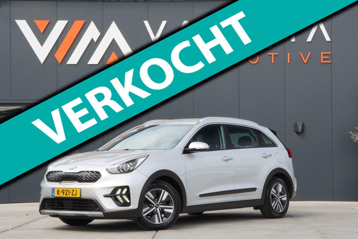 Kia Niro - 1.6 GDi Hybrid DynamicLine 2021 Automaat Trekhaak Airco Clima Carplay Android Connect Adap - AutoWereld.nl
