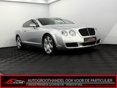 Bentley Continental GT - 6.0 W12 Leder, Luchtvering, Navi, Cruise control, Memory stoelen, Stoelverwarming, Keyless