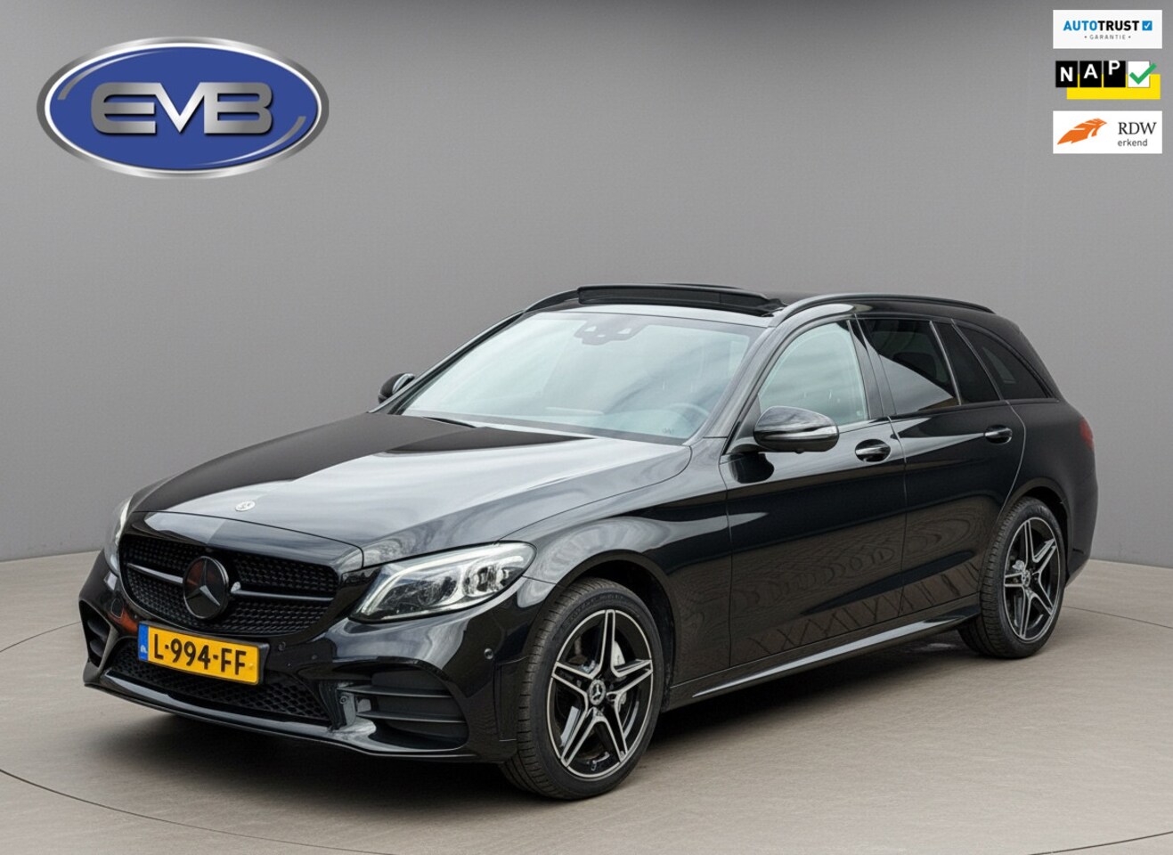 Mercedes-Benz C-klasse Estate - 300 e Bus Solution AMG Limited, panoramadak, camera, afn. trekhaak, 1 e eigenaar, NL auto - AutoWereld.nl
