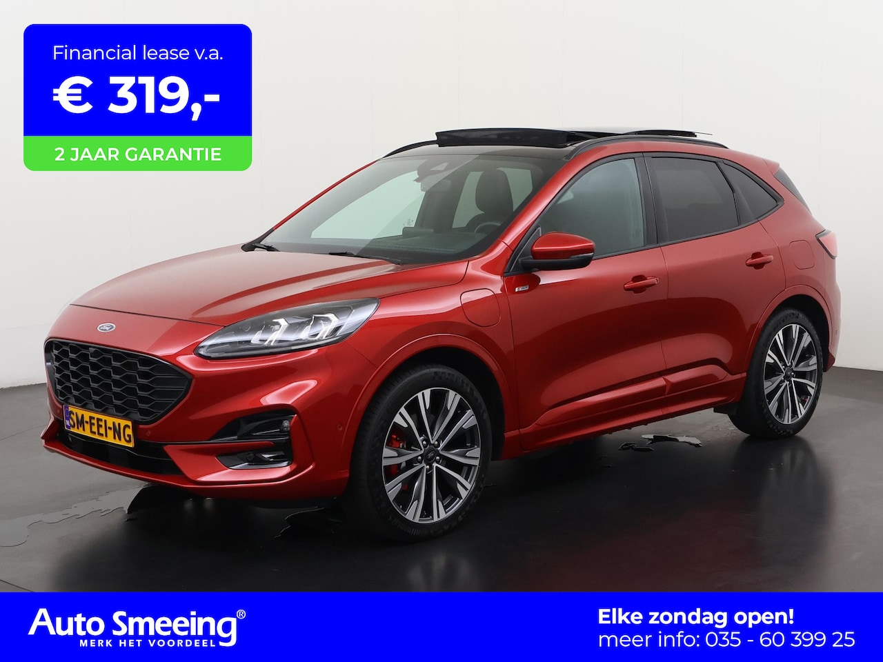 Ford Kuga - 2.5 PHEV ST-Line X | Panoramadak | Trekhaak | Head-up | Zondag open! - AutoWereld.nl