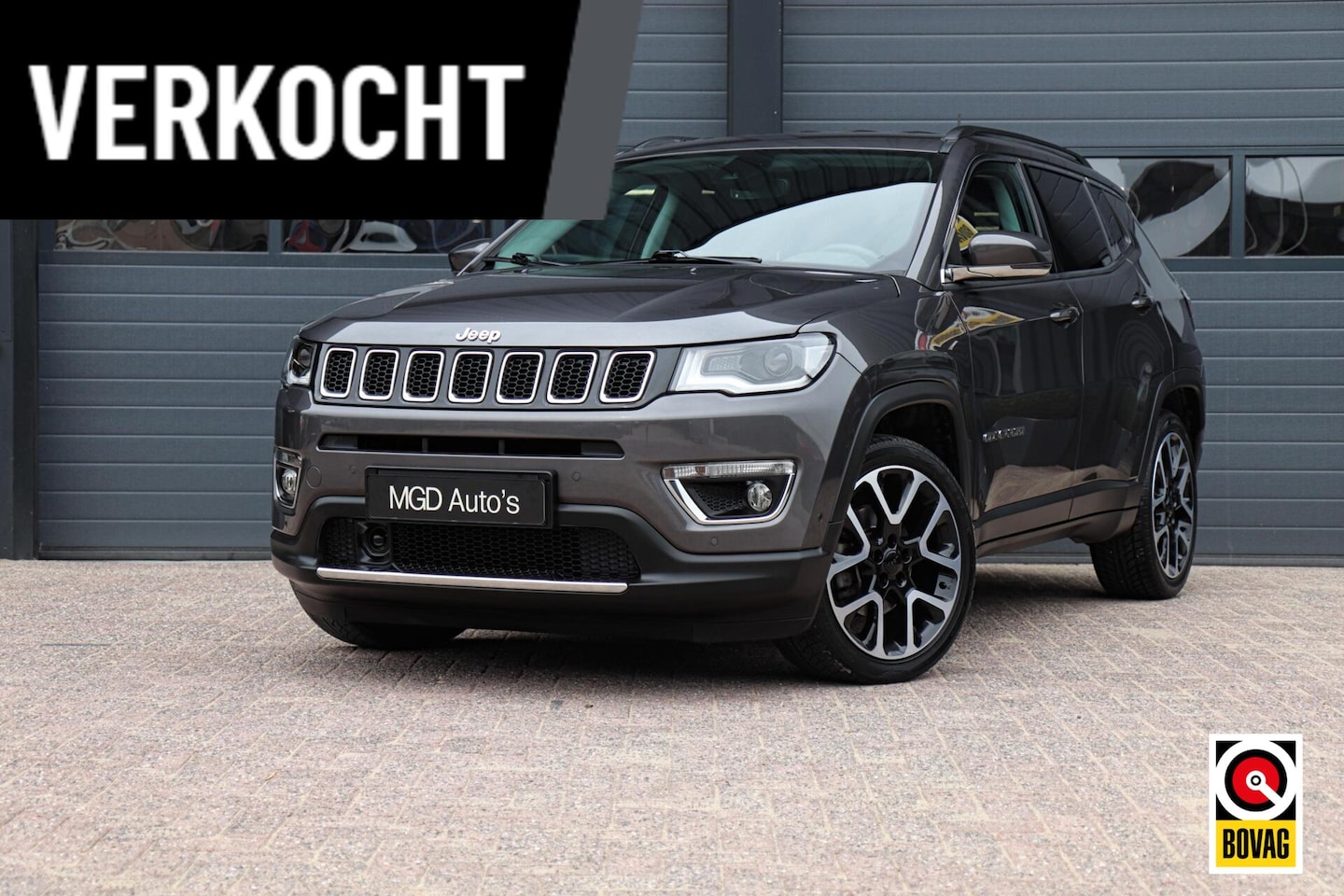 Jeep Compass - 1.3T Limited |LED|ACC|CAMERA|KEYLESS|ALPINE|STOELVERW.|TREKHAAK - AutoWereld.nl