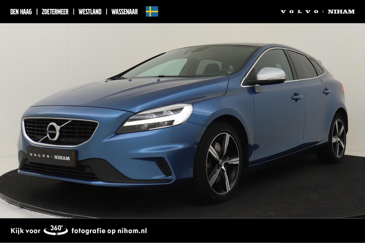 Volvo V40 - T3 AUT. POLAR+ SPORT -PANO.DAK|HARMAN/KARDON|KEYLESS|STANDKACHEL|PRIVACY.GLAS|CAMERA|AUT.P - AutoWereld.nl