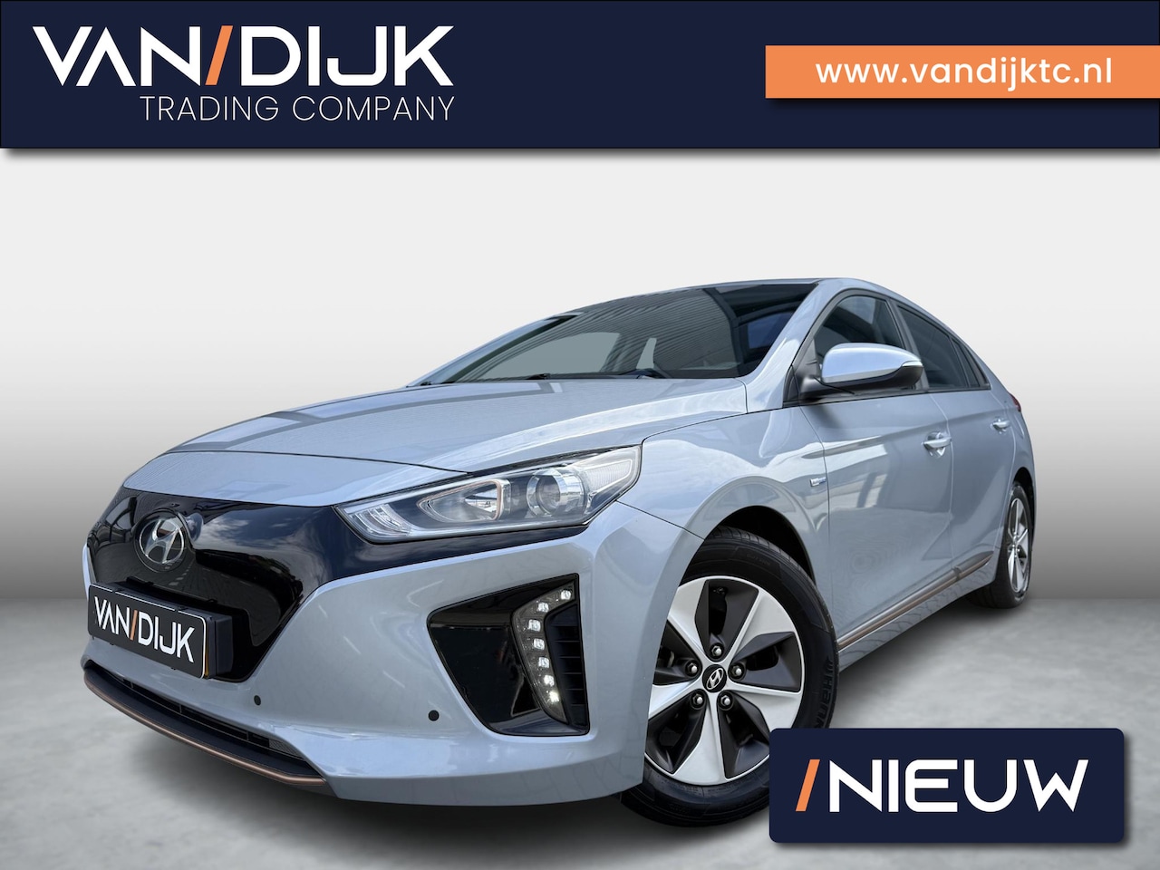 Hyundai IONIQ - Comfort EV ✓SOH 88% ✓Navigatie ✓Camera ✓LED ✓Apple Carplay & Android auto ✓DAB+ ✓Lane Assi - AutoWereld.nl