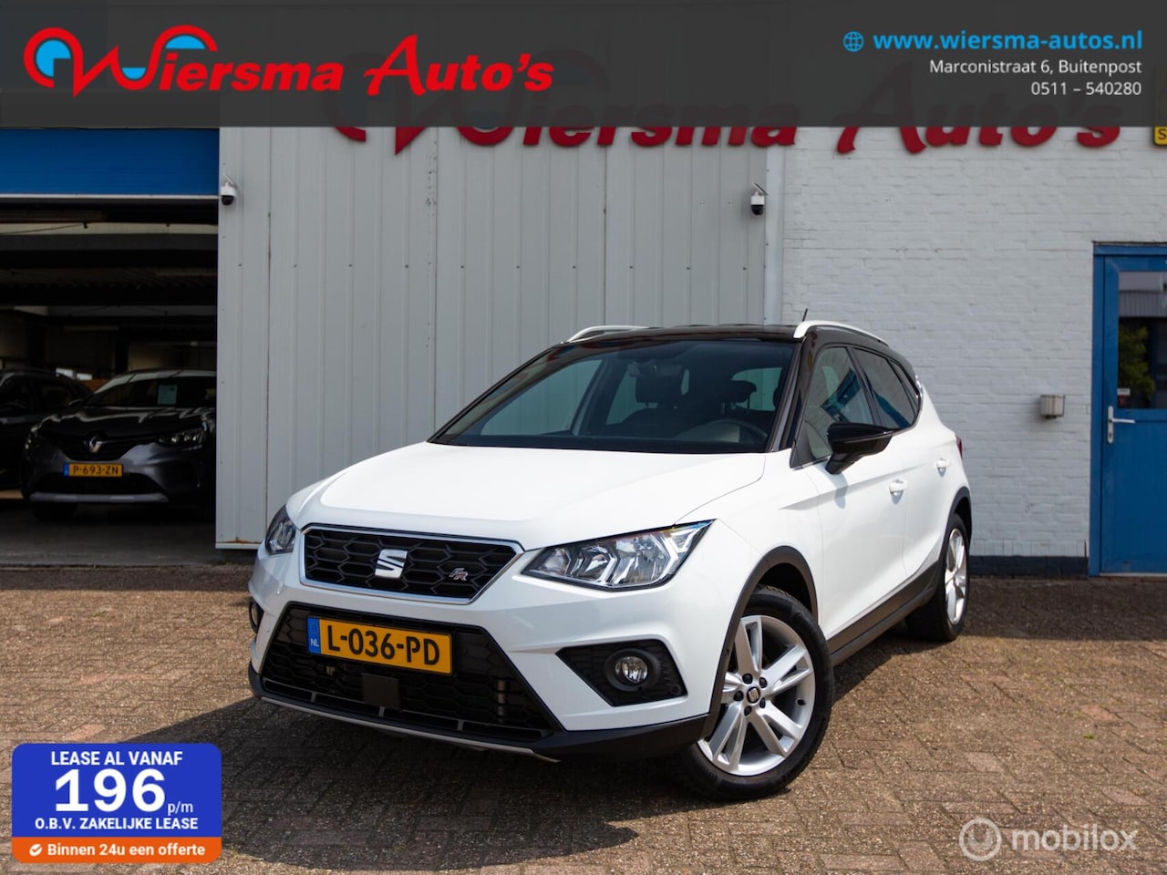 SEAT Arona - 1.0 TSI FR Business Intense|Orig. NL|Afleverklaar|Handgeschakeld|Carplay|Camera|Led|Adapt. - AutoWereld.nl