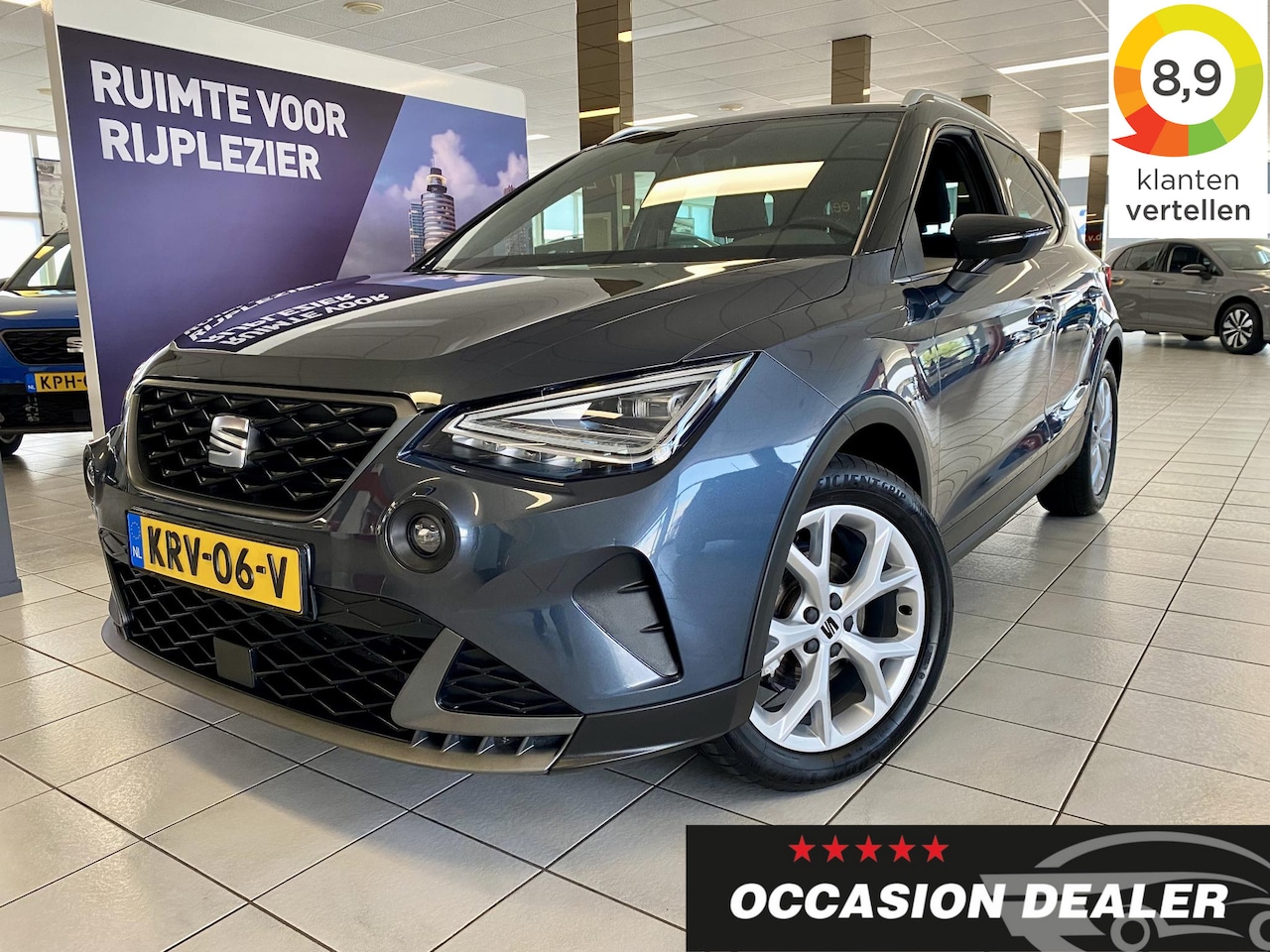 SEAT Arona - 1.0 TSI FR DSG 116PK *LED MATRIX*CRUISE*APP*17INCH - AutoWereld.nl
