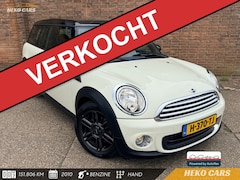 MINI Clubman - 1.6 One Pepper·Pano·Leer·Stoelverw.·Climate·16 inch LM velgen