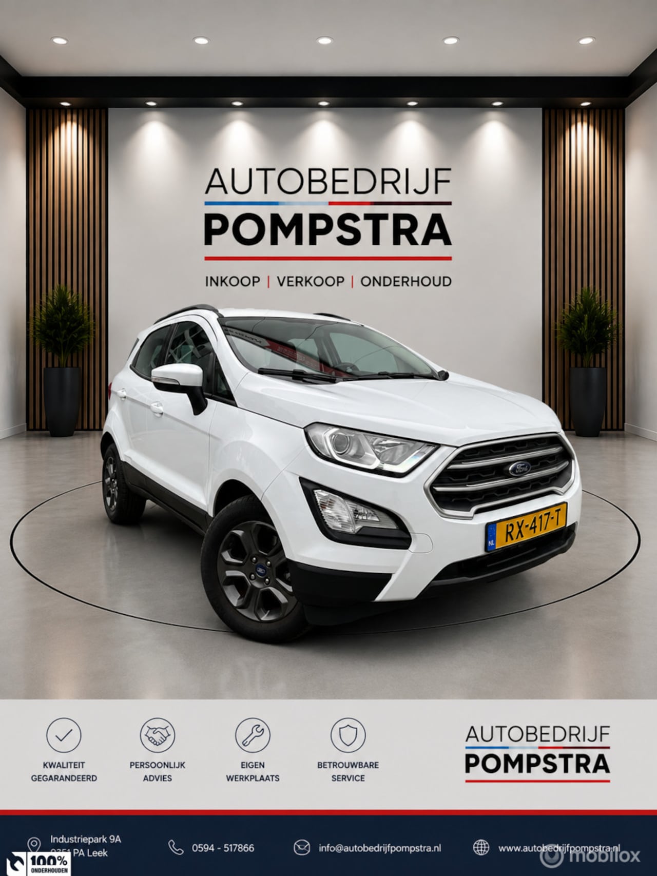 Ford EcoSport - 125 PK Trend Ultimate 32.000 KM/HOOGZITTER - AutoWereld.nl