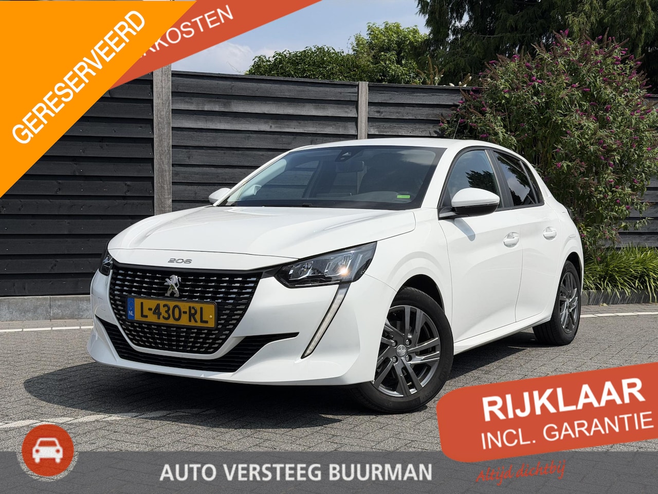Peugeot 208 - Active Pack 1.2 PureTech 100PK Navigatie, Parkeersensoren Achter, LED Koplampen, Lichtmeta - AutoWereld.nl