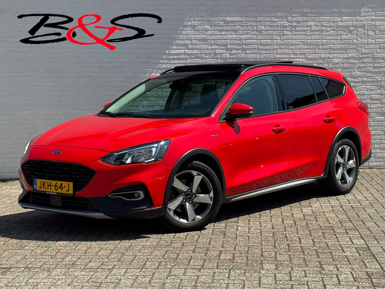 Ford Focus Wagon - Active 1.0 EcoBoost Automaat Panoramadak Adaptive cruise Climate control Winterpack Pano B - AutoWereld.nl