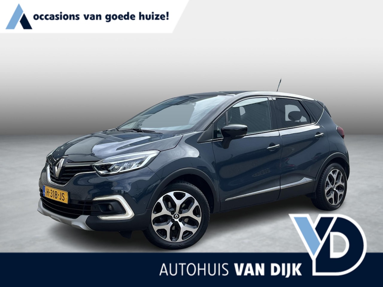 Renault Captur - 1.3 TCe Intens | Navi/Camera/Cruise/Clima/17"/Trekhaak/Android Auto - AutoWereld.nl