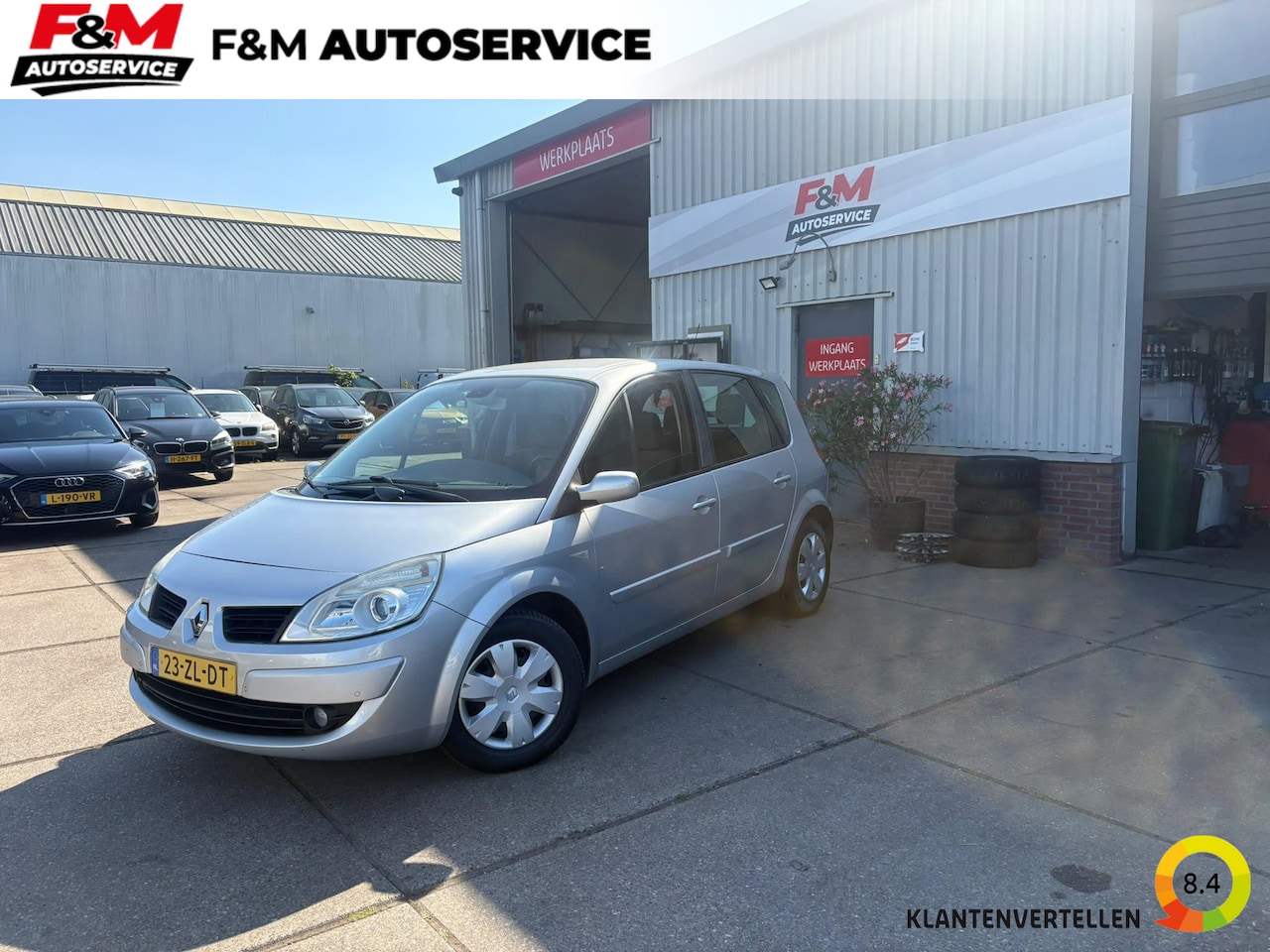 Renault Scénic - 1.6-16V Business Line Clima, cruise, navi, pdc, trekhaak - AutoWereld.nl
