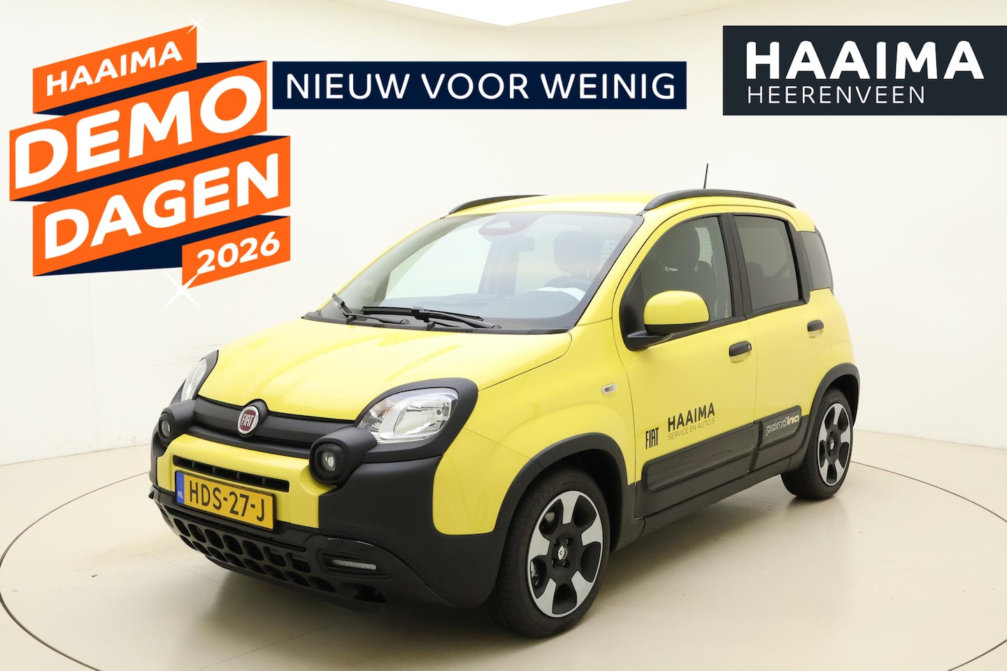 Fiat Panda - 1.0 Hybrid Pandina | Digitale cockpit | Parkeersensoren | Apple Carplay/Android Auto | Cru - AutoWereld.nl