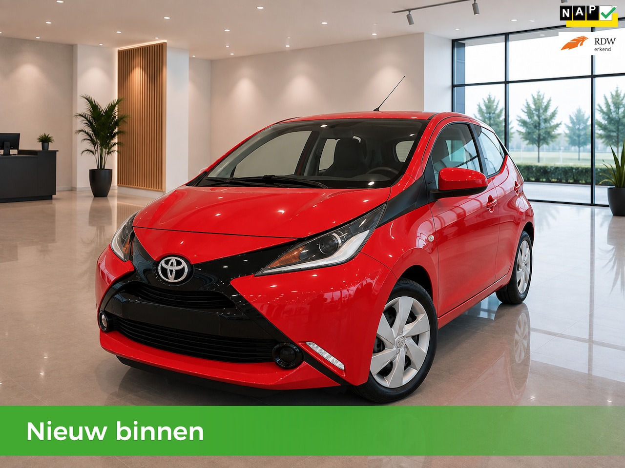 Toyota Aygo - 1.0 x-play NAP- Cruise Control- Bluetoot- EXCL BTW | Nieuwe APK- Elek.ramen - AutoWereld.nl