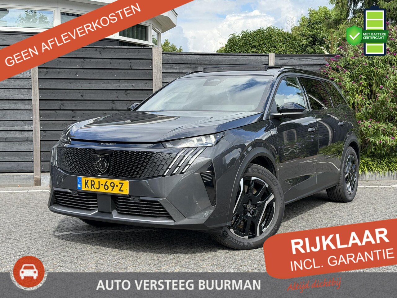 Peugeot 5008 - GT 1.6 Plug-in Hybrid 195PK e-DCS7 Automaat 7p Navigatie, Achteruitrijcamera, Alcantara, S - AutoWereld.nl