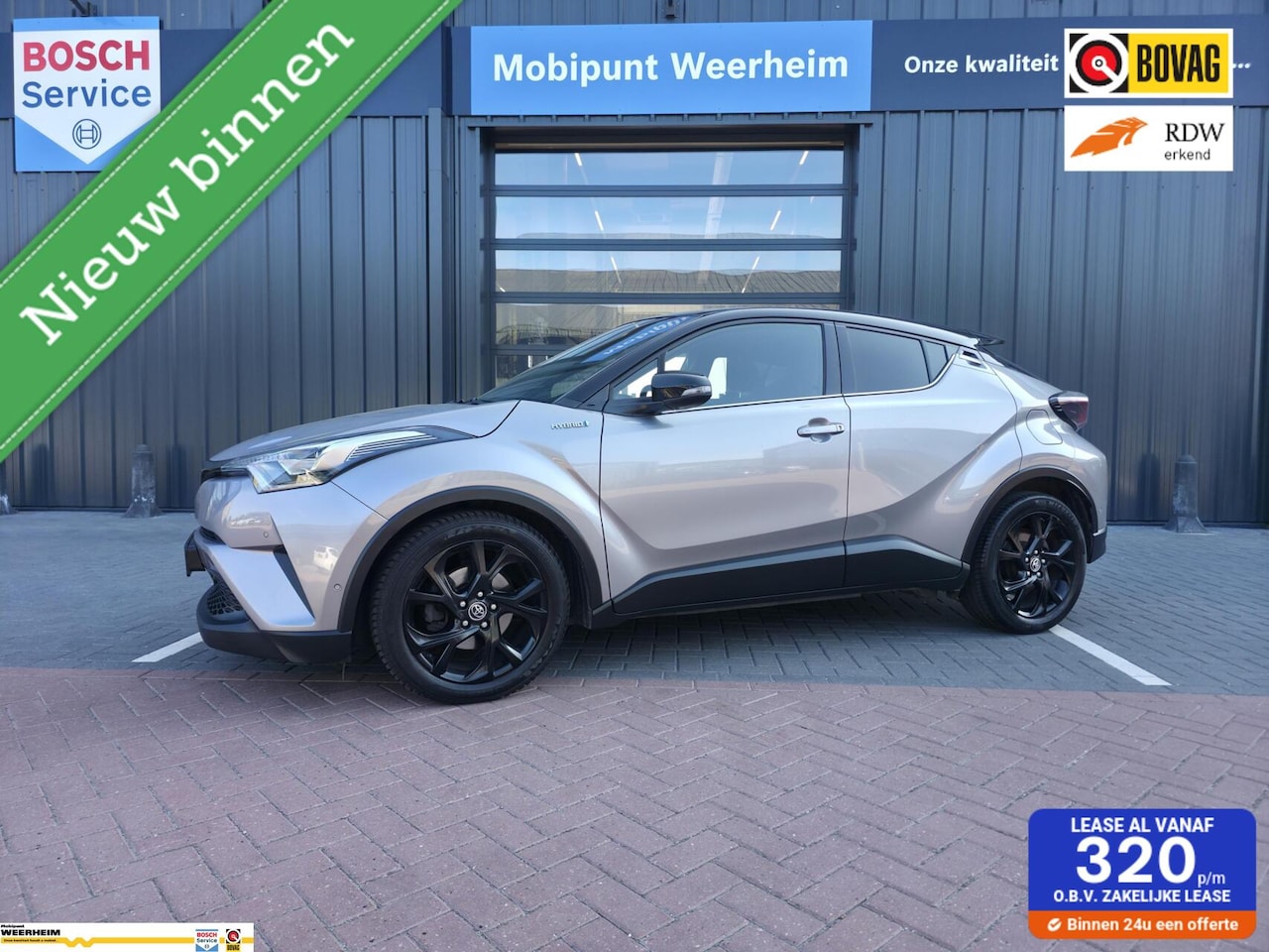 Toyota C-HR - 1.8 Hybrid Business 1.8 Hybrid Business, Zeer Luxe, JBL, Adaptive. - AutoWereld.nl
