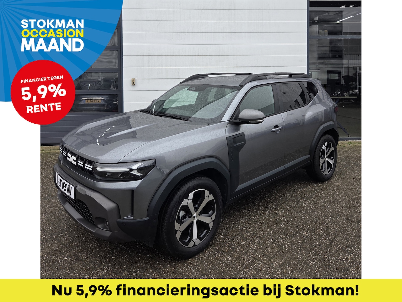 Dacia Duster - 1.6 Hybrid 140 PK Journey | Pack winter | 360 graden camera | Gris Shiste | 18'' Velgen | - AutoWereld.nl