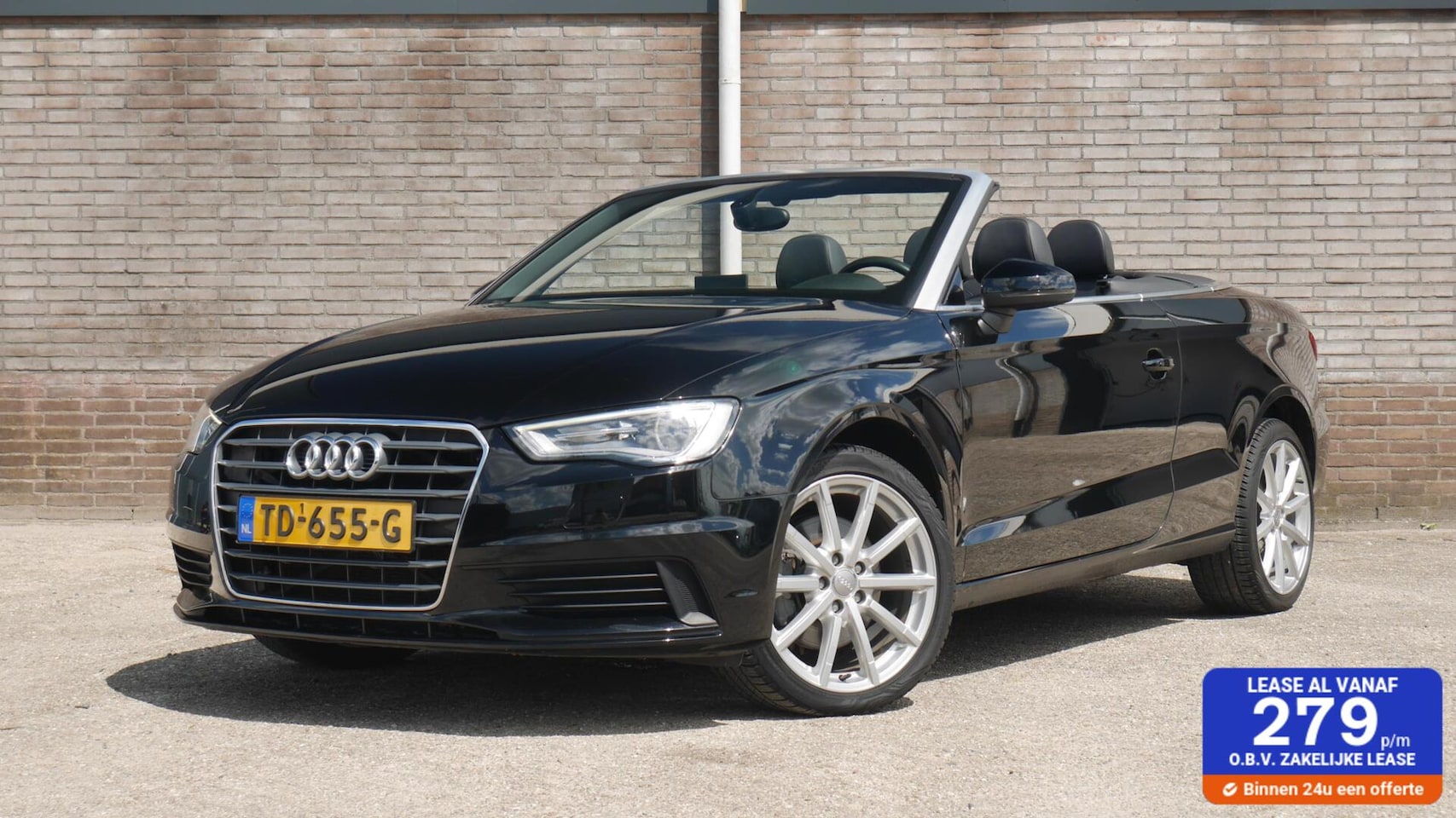 Audi A3 Cabriolet - 1.8 TFSI DSG Navigatie B&O PDC Leer Xenon - AutoWereld.nl