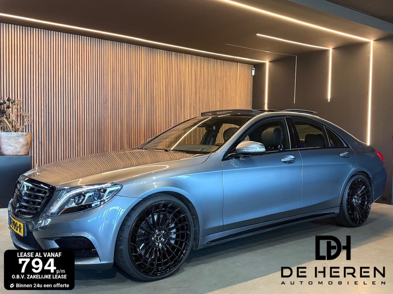 Mercedes-Benz S-klasse - 500 4Matic Prestige Plus|Pano|22"|Chaffeurs Pakket - AutoWereld.nl