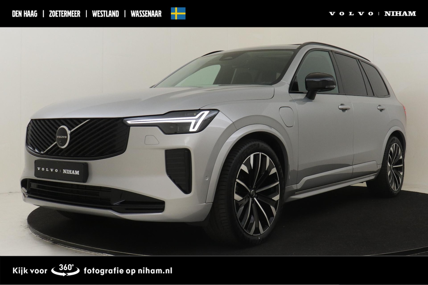 Volvo XC90 - II T8 PLUG-IN HYBRID AWD ULTRA DARK -PANO.DAK|BOWERS&WILKINS|LUCHTVERING|360°CAM|HEAD-UP D - AutoWereld.nl