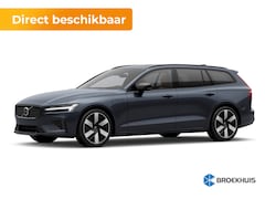 Volvo V60 - 2.0 T6 Plug-in hybrid AWD Ultra Dark | Achterbank verwarmd | Achteruitrijcamera | Apple Ca