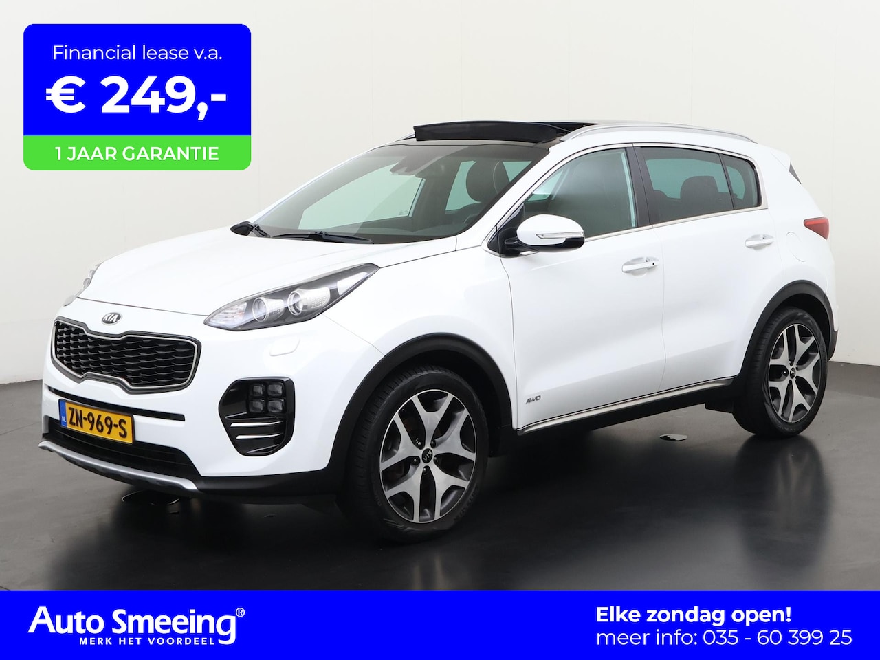 Kia Sportage - 1.6 T-GDI 4WD GT-Line PlusLine | Panoramadak | Stoelverwarming | JBL | Zondag Open! - AutoWereld.nl