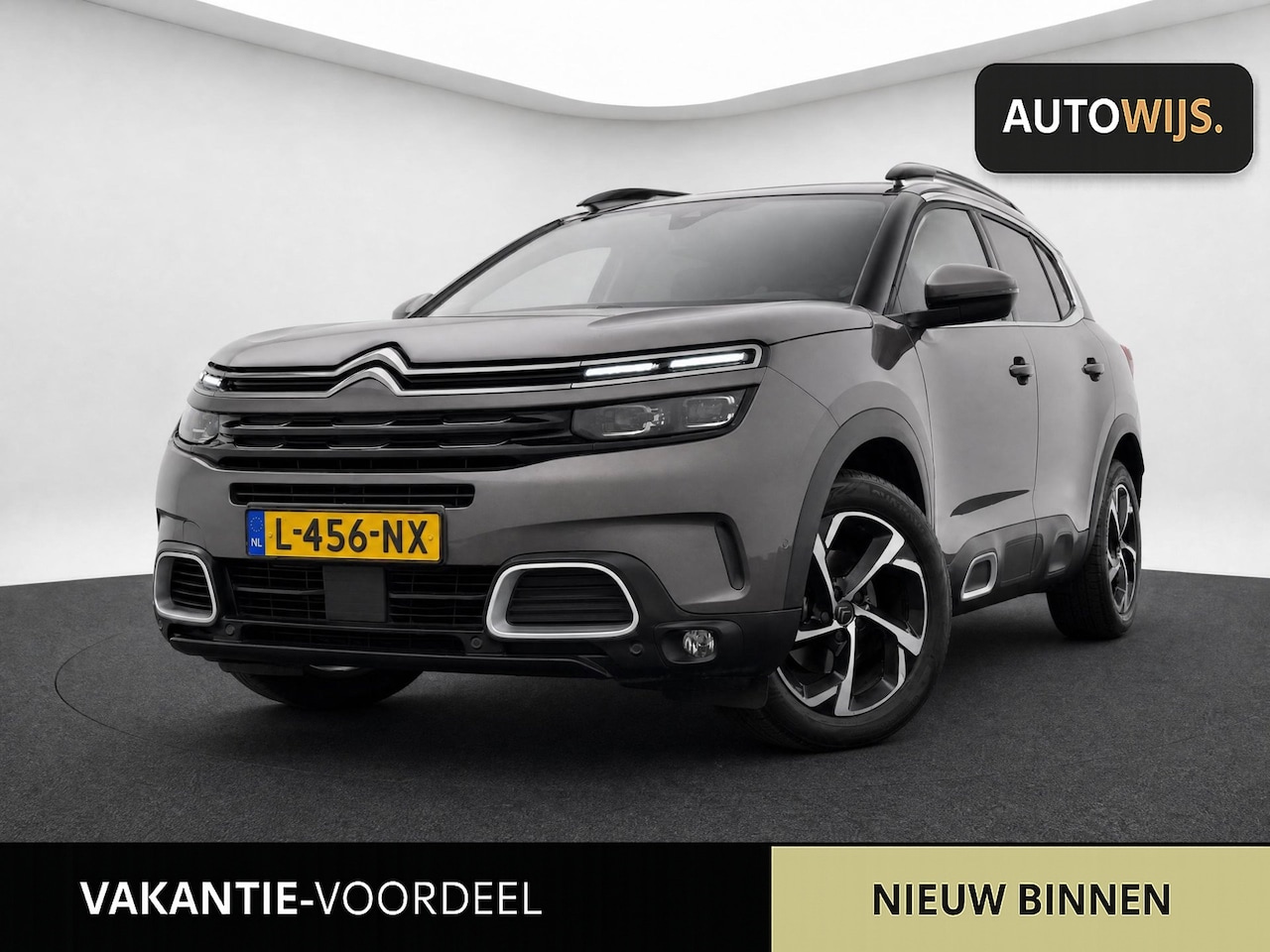 Citroën C5 Aircross - 1.2 PureTech Business|AUT|LED|CAMERA|LEDER|D-RIEM VV - AutoWereld.nl