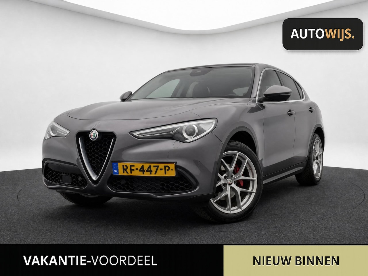Alfa Romeo Stelvio - 2.0 T AWD First Edition|280PK|PANO|CAMERA|LEDER|NL-AUTO|GOED ONDERHOUDEN - AutoWereld.nl