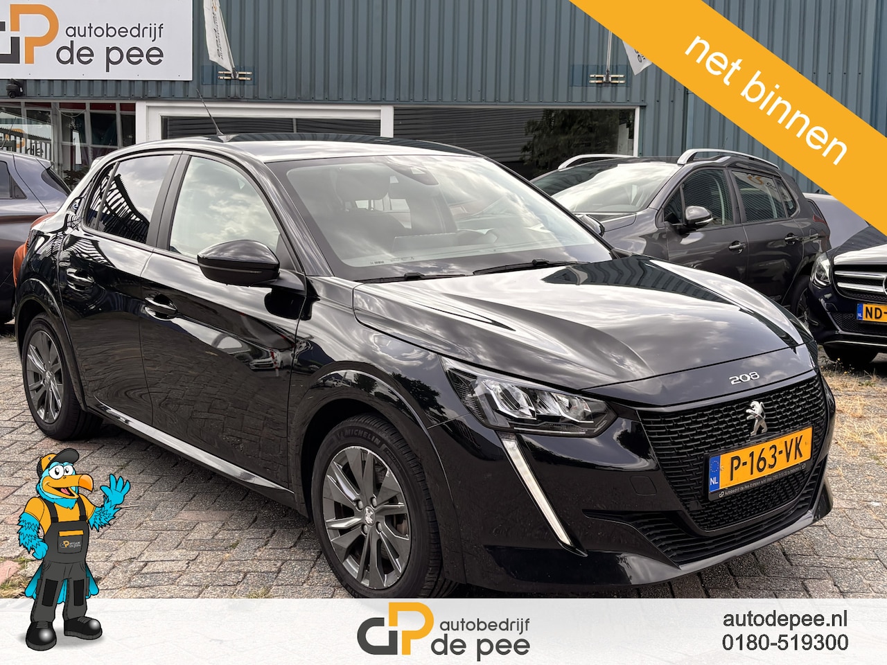 Peugeot e-208 - EV Active Pack 50 kWh GARANTIE/CCS-SNELLADEN/CARPLAY/CLIMA/CRUISE/PARKEERSENS./LICHTMETAAL - AutoWereld.nl