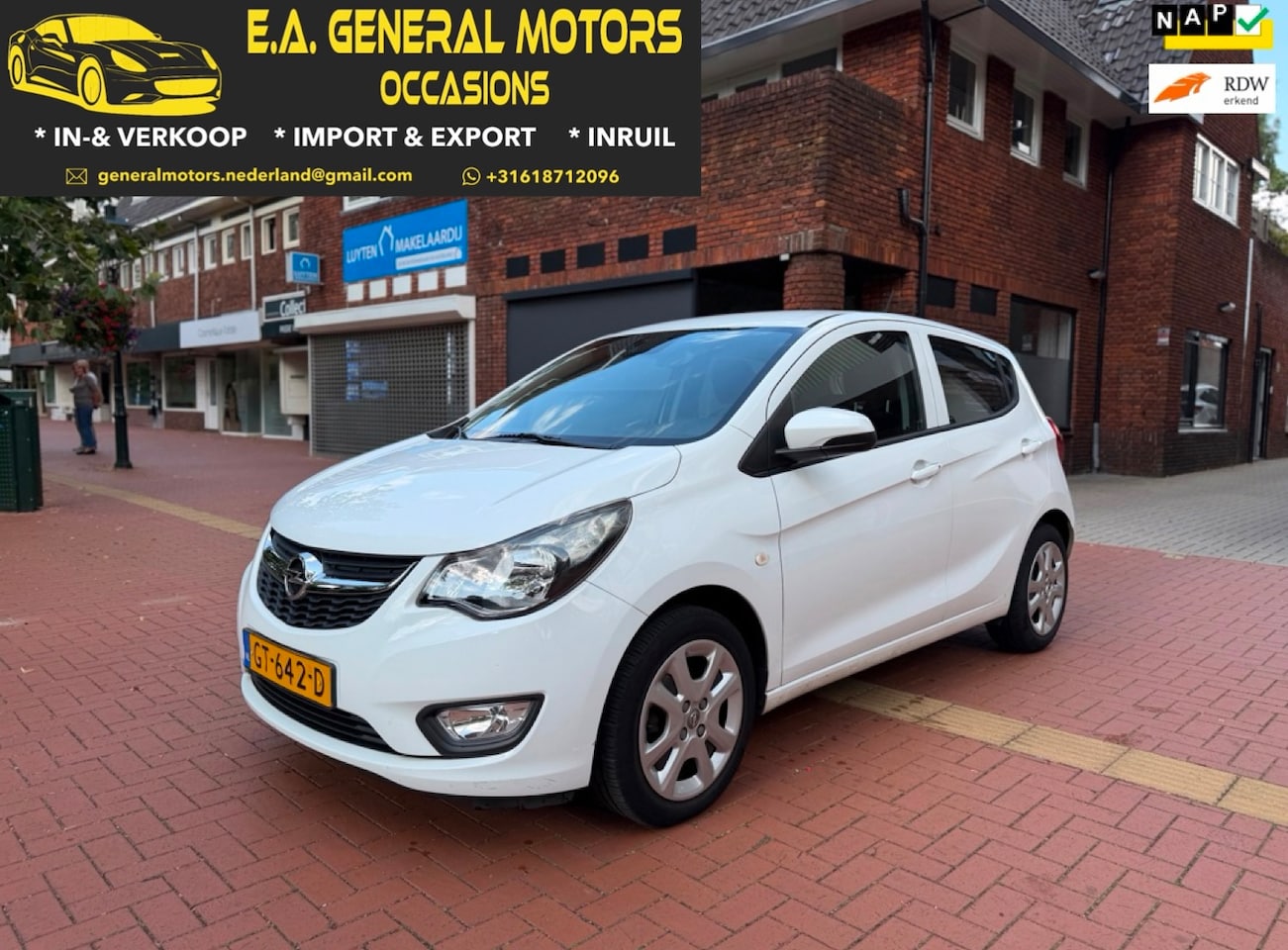 Opel Karl - 1.0 ecoFLEX Edition NEW APK | FULL OPTION - AutoWereld.nl