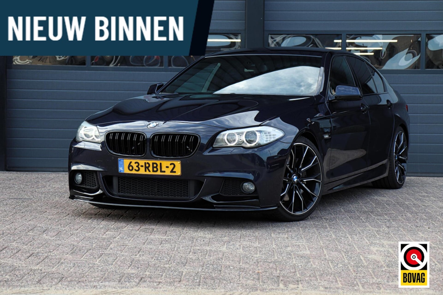 BMW 5-serie - 528i M-Sport M-Pakket |XENON|LEDER|CAMERA|NAVI|CRUISE|TREKHAAK - AutoWereld.nl