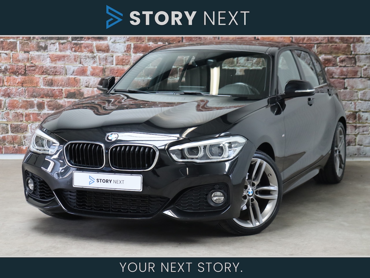 BMW 1-serie - 118i Executive M Sport Pakket Automaat 5 deurs / Navigatiesysteem Professional / Climate C - AutoWereld.nl