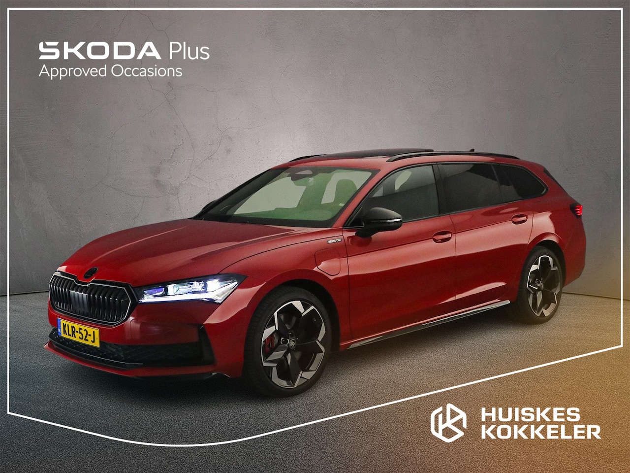 Skoda Superb Combi - Sportline Business 1.5 TSI PHEV 204pk DSG Automaat Trekhaak, Panoramadak, CANTON audio, LE - AutoWereld.nl