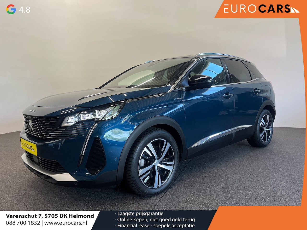 Peugeot 3008 - 1.6 HYbrid 225 GT Pack Business Night Vision Panoramadak Focal ACC Keyless Camera LED Dode - AutoWereld.nl