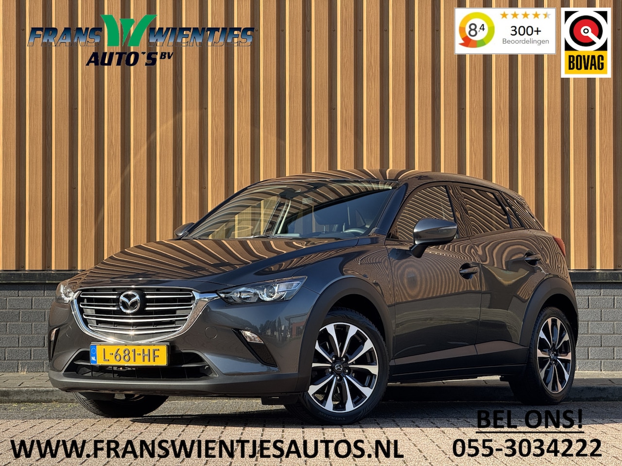 Mazda CX-3 - 2.0 SkyActiv-G 121 Sportive | Cruise Control | Parkeersensoren Achter | Apple Carplay | An - AutoWereld.nl