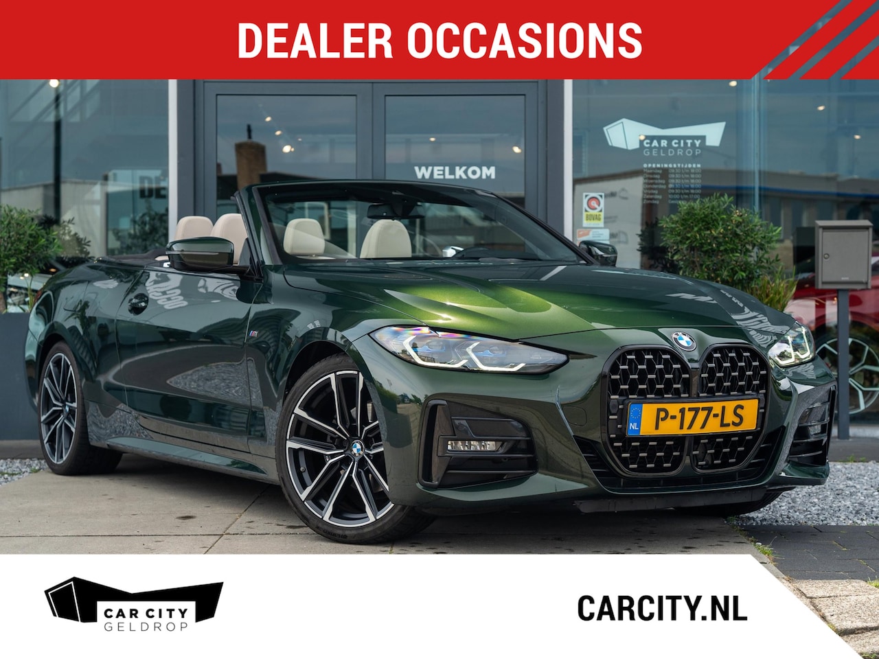 BMW 4-serie Cabrio - 420i High Exec / M-Sport / Laser / Memory / H&K / Keyless / 19" / Stoelverwarming / Carpla - AutoWereld.nl