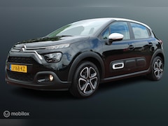 Citroën C3 - 1.2 PureTech Feel, Pdc, Full Led verlichting, Navi, App connect, Cruise, Airco, Wit dak