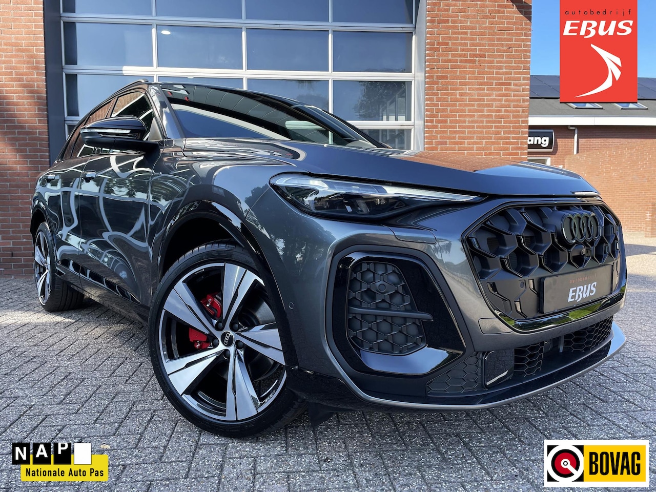 Audi Q5 - 2.0 TFSI e-hybrid quattro S edition Trekhaak / Pano / Memory / 360 Camera - AutoWereld.nl