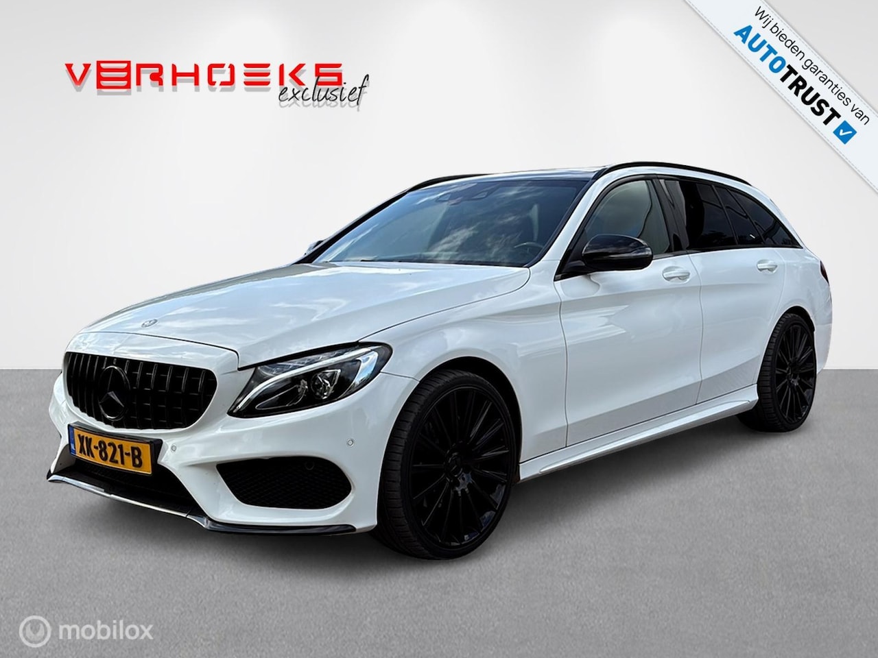 Mercedes-Benz C-klasse Estate - 200 Prestige AMG/PANO/LEER/HEAD-UP - AutoWereld.nl