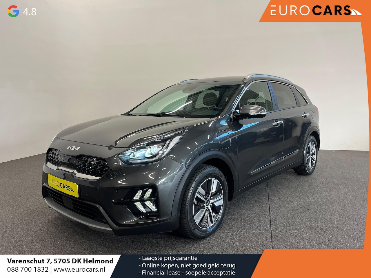 Kia Niro - 1.6 GDi PHEV ExecutiveLine Navigatie Apple Carplay Android Auto Camera Parkeersensoren ach - AutoWereld.nl