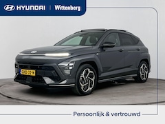 Hyundai Kona - 1.6 GDI HEV N Line Sky | Navi | Climate Controle | Zonnedak | Afneembare trekhaak | Camera