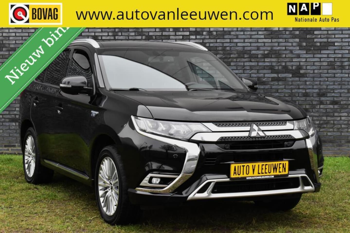 Mitsubishi Outlander - 2.4 PHEV Diamand Edition 360º CAMERA/LEDER VOL!/TREKHAAK/CARPLAY/ETC,! - AutoWereld.nl