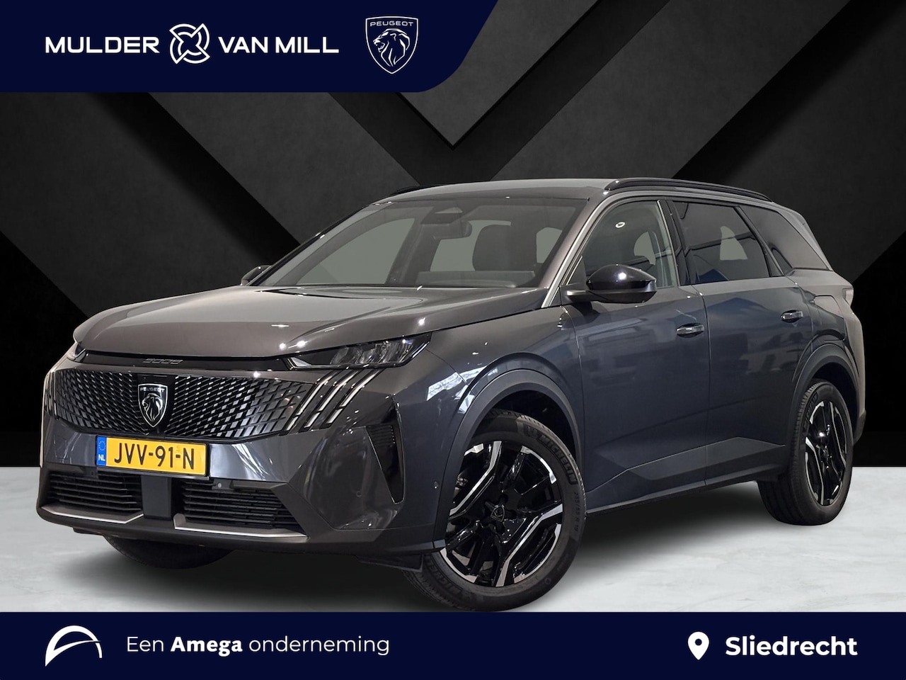 Peugeot 5008 - Allure 1.6 HYbrid PHEV 225pk e-DCS7 | PANORAMIC NAVIGATION | 7-PERSOONS | STOEL- EN STUURV - AutoWereld.nl