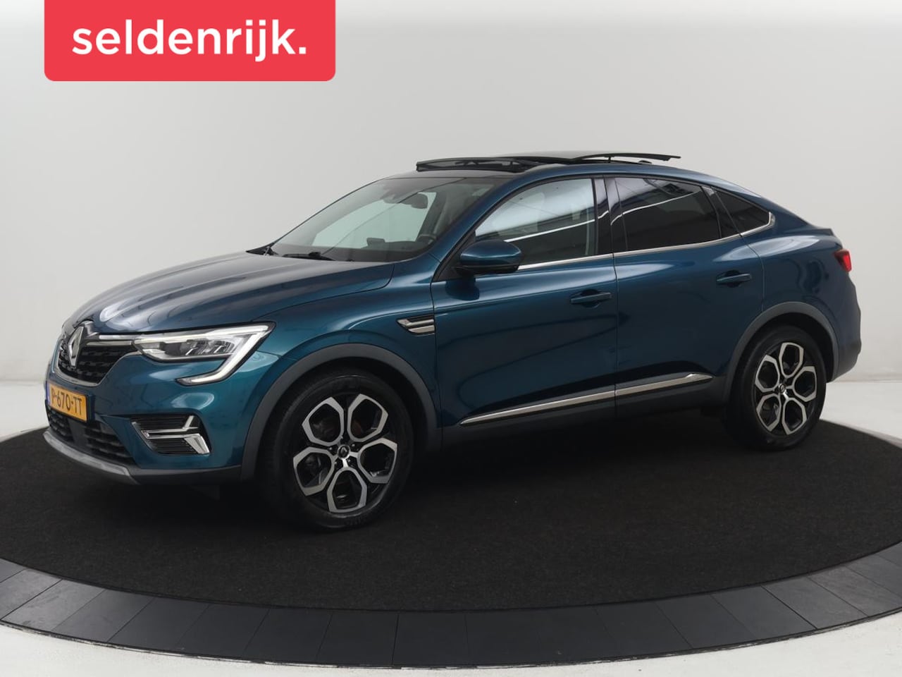 Renault Arkana - 1.6 E-Tech Hybrid 145 Intens | Panoramadak | Half leder | Carplay | Adaptive cruise | Dode - AutoWereld.nl