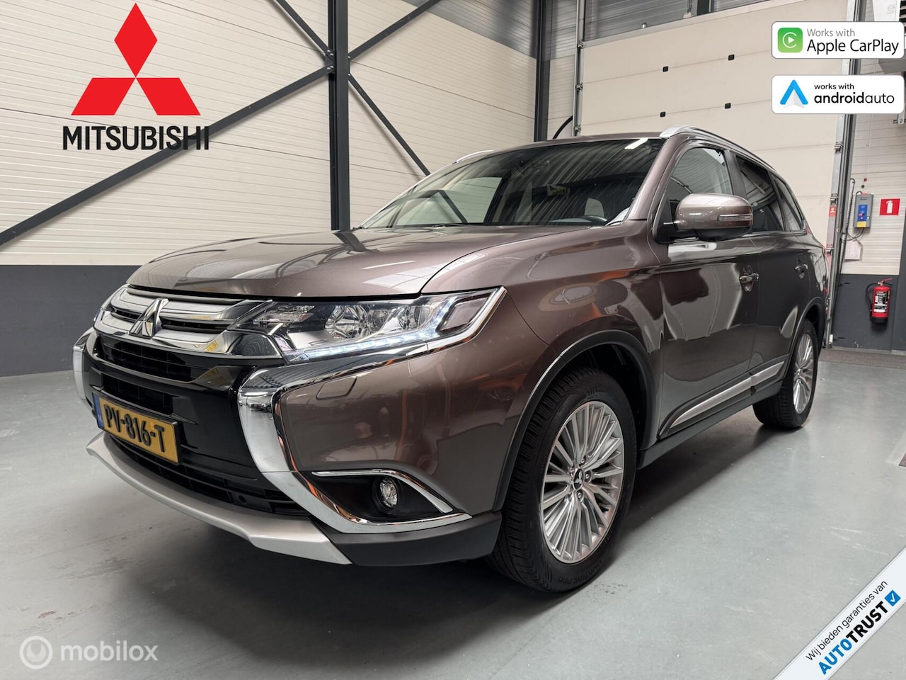 Mitsubishi Outlander - 2.0 Connect Pro Veel opties!|Trekhaak - AutoWereld.nl