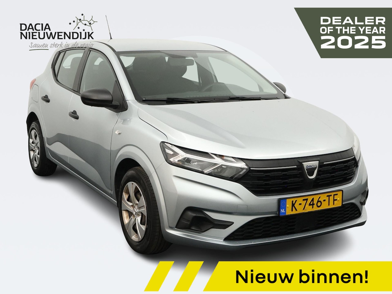 Dacia Sandero - 1.0 TCe 90 Essential | 1E EIGENAAR | DEALERONDERHOUDEN | AIRCO | - AutoWereld.nl