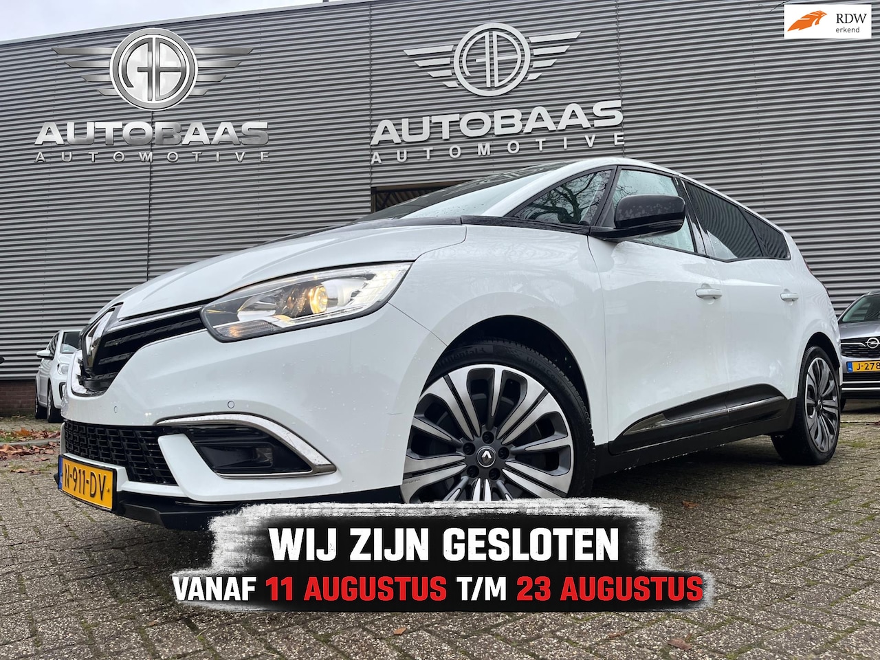 Renault Grand Scénic - 1.3 TCe Business Zen 7-Persoons *apk 09-2027*NL-AUTO+NAP+1EIG+NAVI+TREKHAAK+PARKEERSENSORE - AutoWereld.nl
